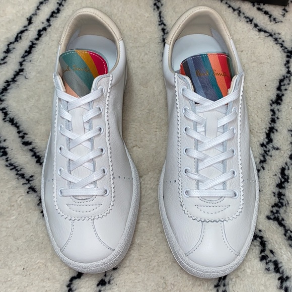 Paul Smith Women's White Leather 'Dusty, NIB Size Euro 38 - Picture 6 of 13
